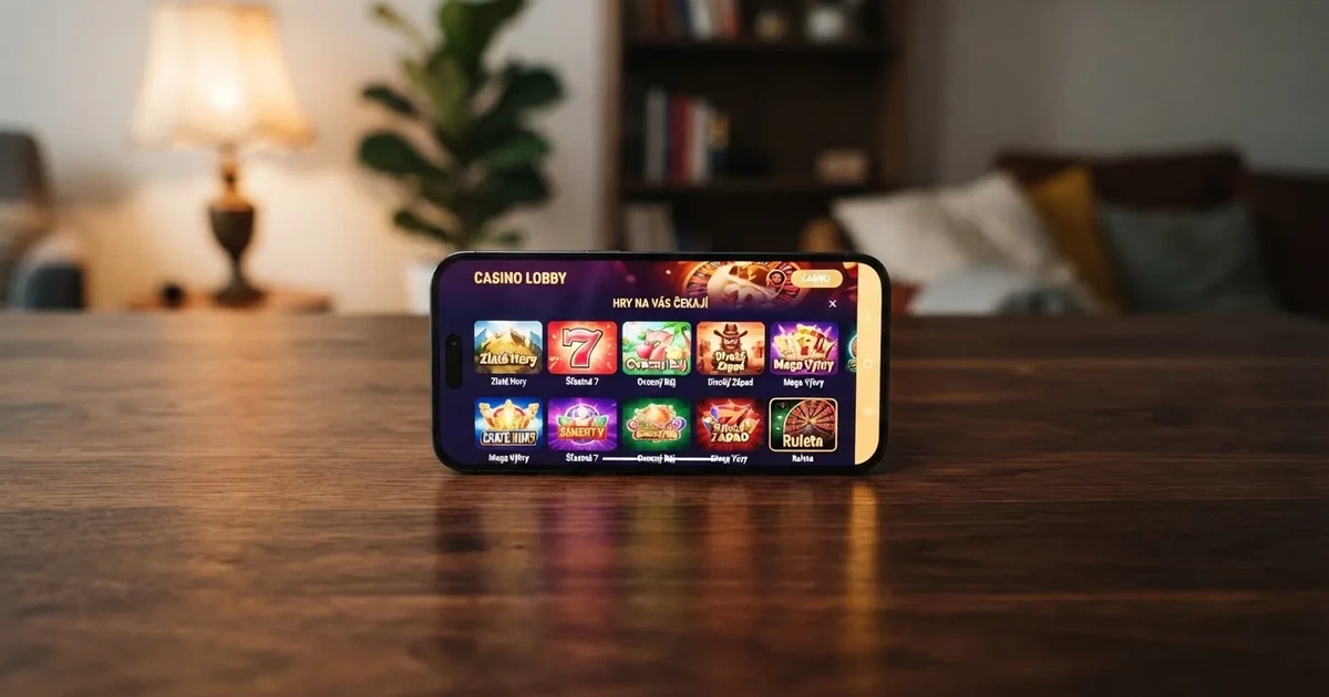 Přehled licencovaných online kasin na českém trhu s mobilním zobrazením herní lobby